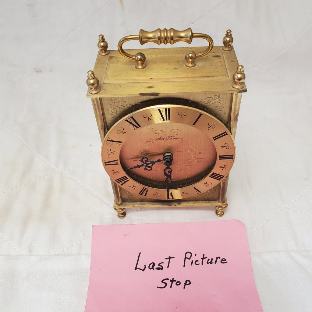 Vintage Seth Thomas Carriage Desk Clock