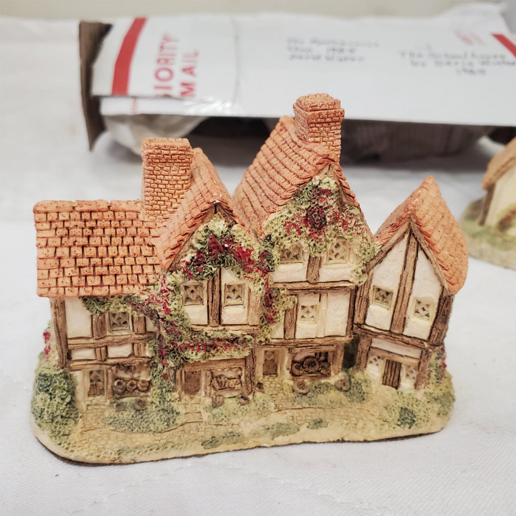 David Winter's Cottages The Schoolhouse 1985 & The Apothecary’s Shop 1985