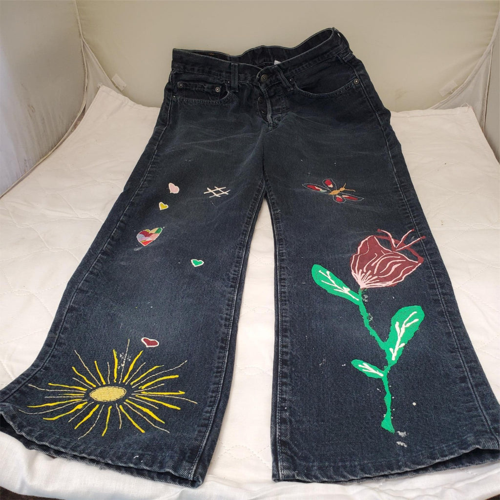 Levi Strauss Original Riveted Quality Clothing Women Blue Jeans