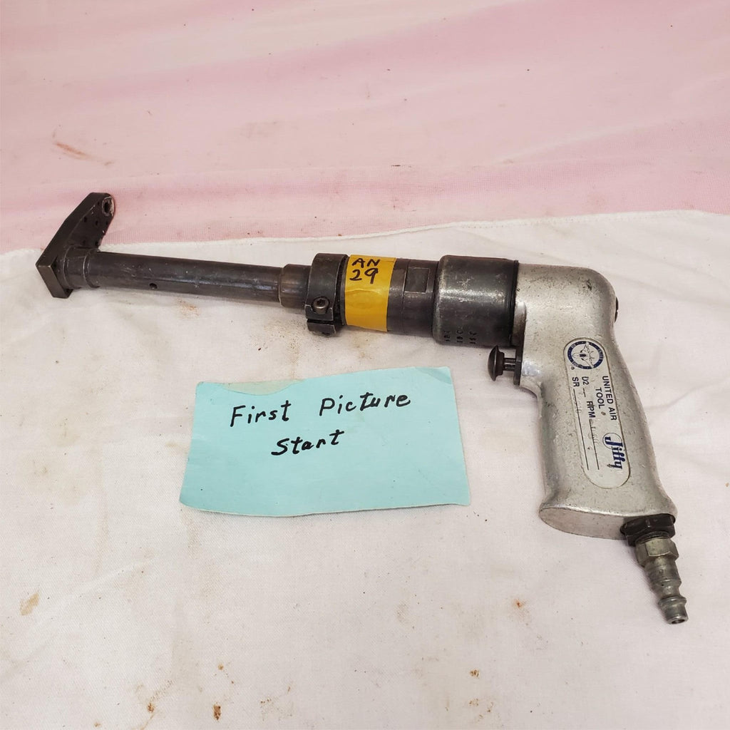 Jiffy United Air Tool D2 1000 RPM Pneumatic Nut Runner Drill AN29