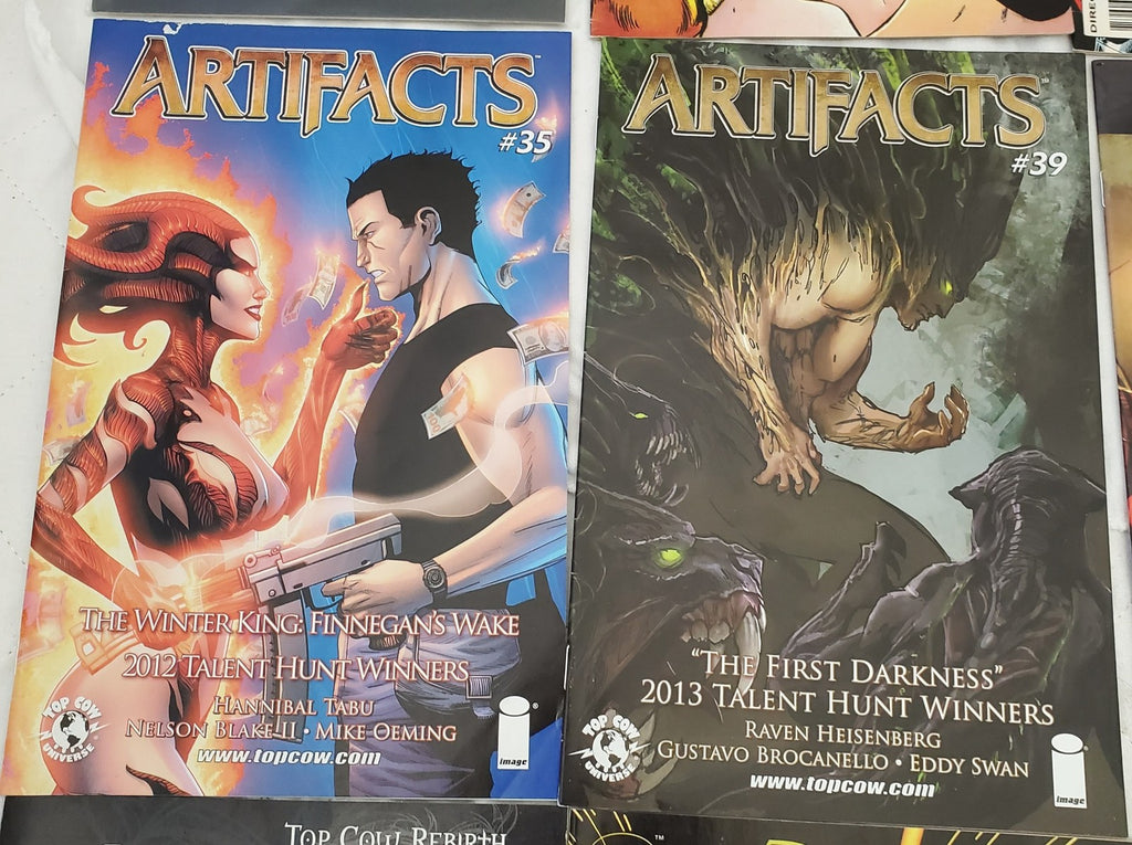 Lot of 12 Archer & Armstrong Brigade Artifacts Backlash & Marvel Comic Books #21