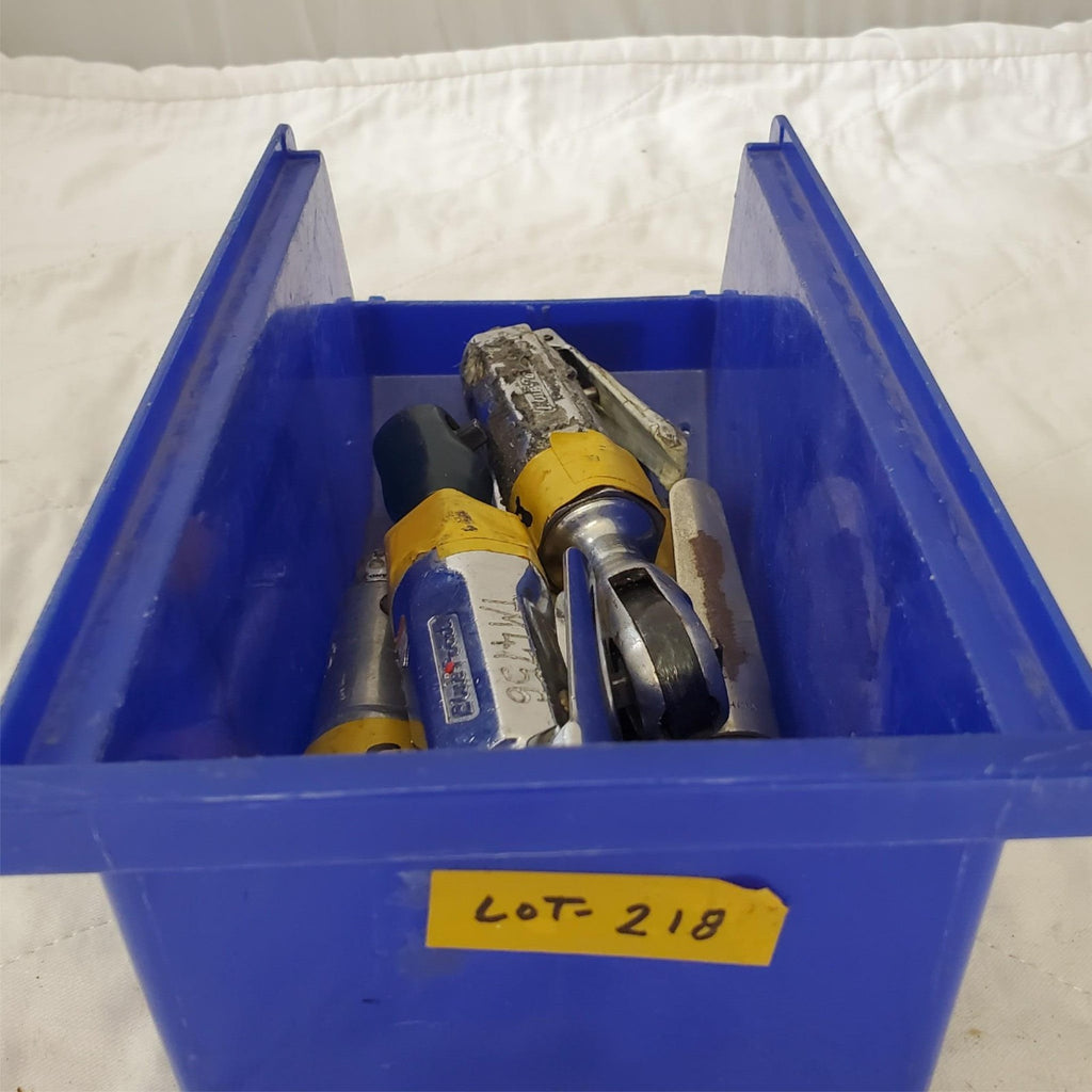 Lot of 5 Assorted Heavy Duty Pneumatic Air Ratchet Wrench Air Tool LOT-218