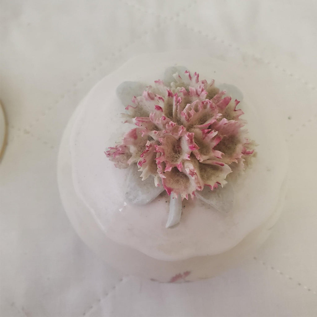 Buckingham Palace 1994, Royal Doulton Carnation Porcelain Trinket Pot