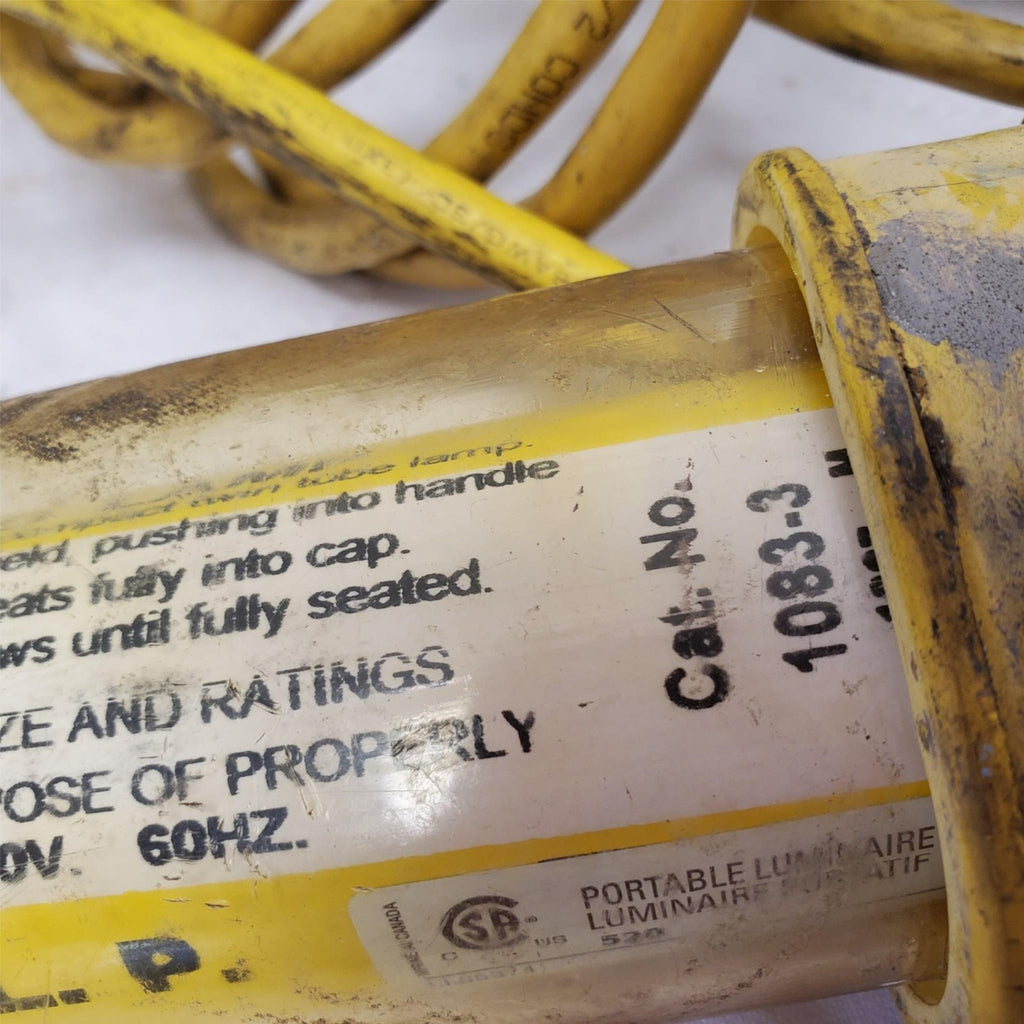 Woodhead Fluorescent 13W 120V Portable Handheld Work Light LOT-303