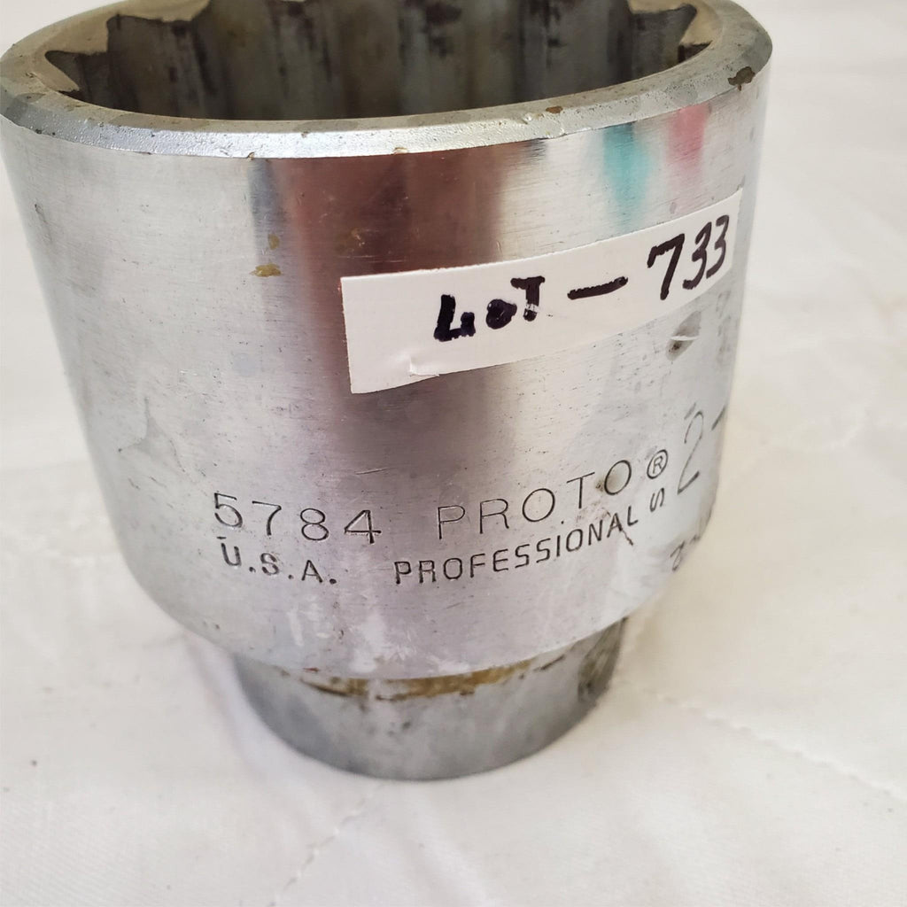 PROTO 5784  2-5/8" U.S.A Professional Socket 1" LOT-733