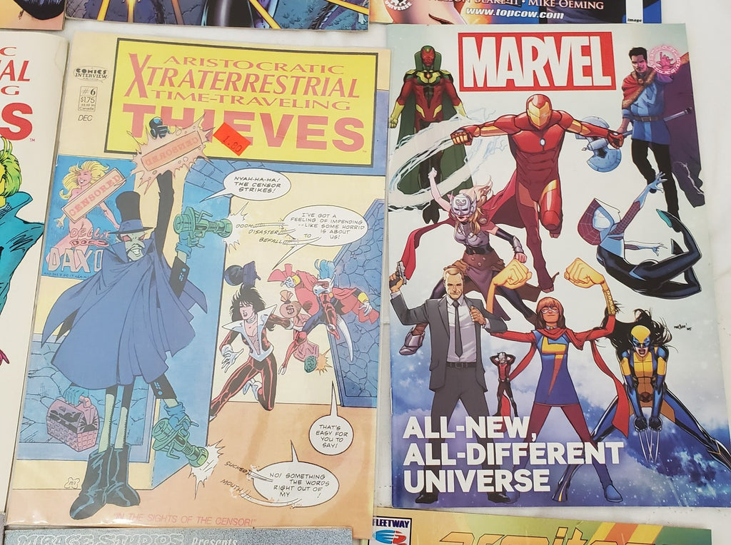 Lot of 12 Archer & Armstrong Backlash Marvel & Other Comic Books #17