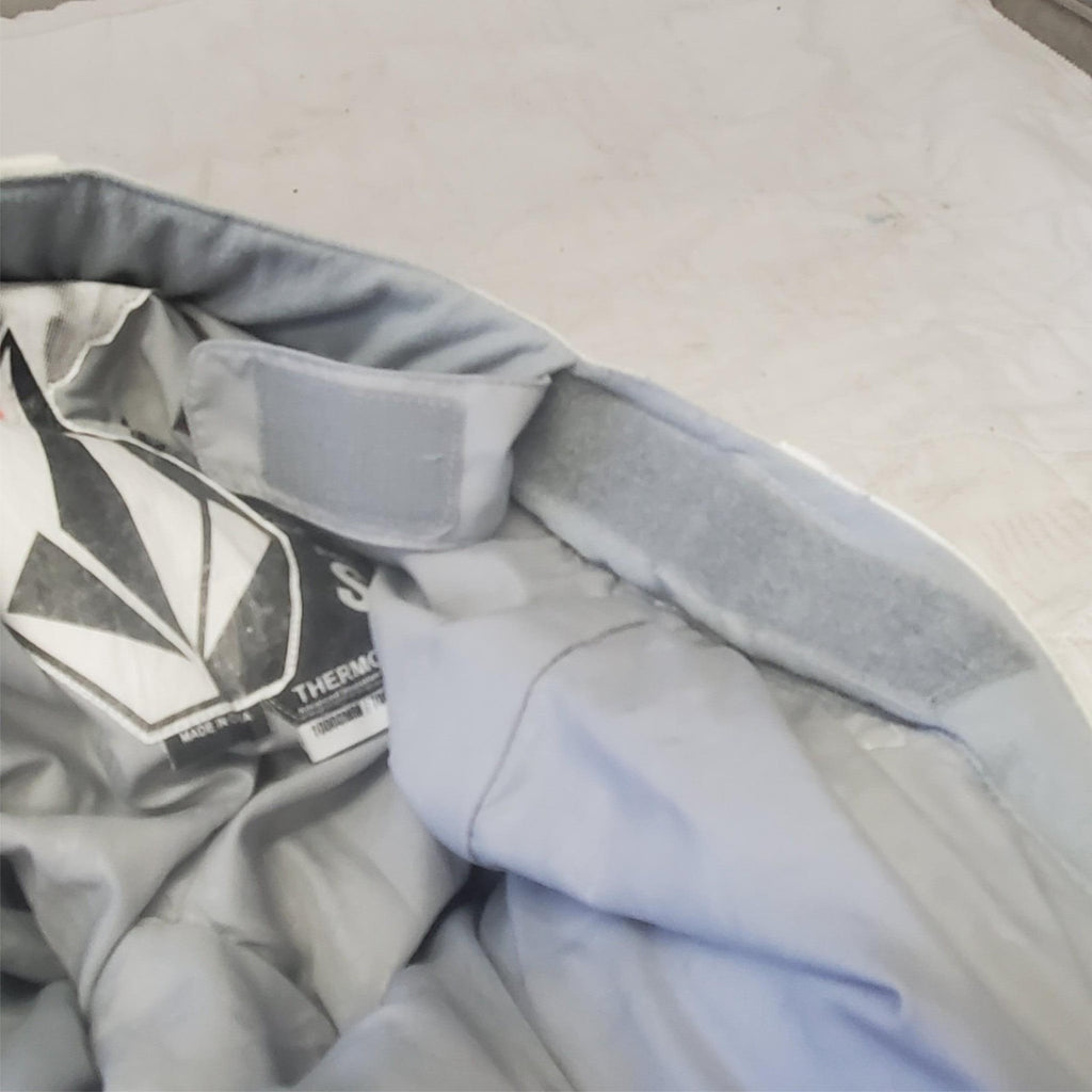 Men's Volcom Slightly Removed Size S White Fluorite Insulated Pant