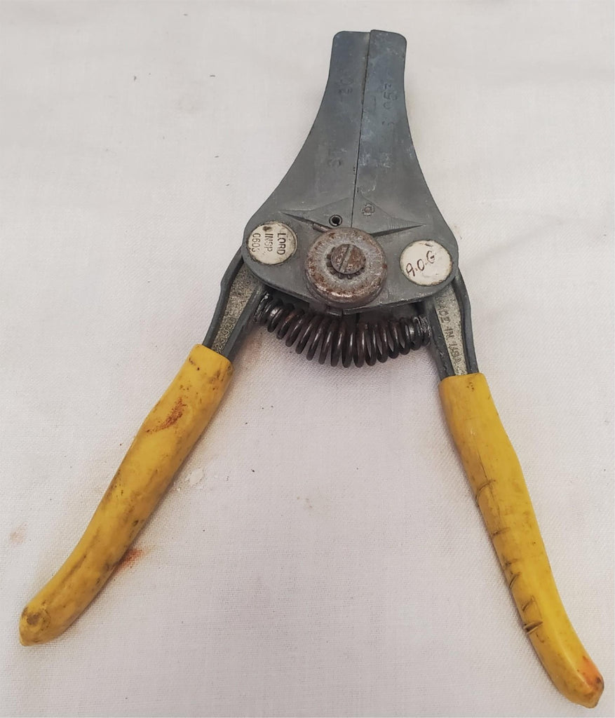 Lot of 3 Electrical Wire Stripper Spring-Loaded Tool LOT-182