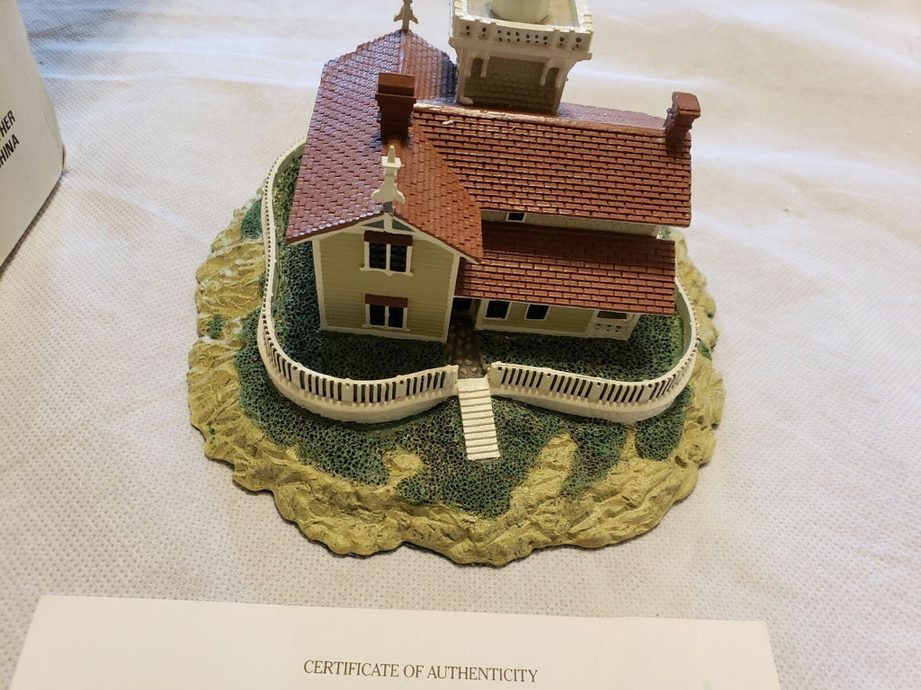 DANBURY MINT Historic American Lighthouses Collection EAST BROTHER LIGHT STATION