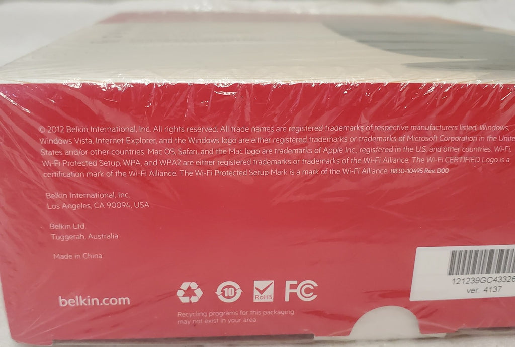 Belkin N300 Wi-Fi N Wireless Router 300 Mbps