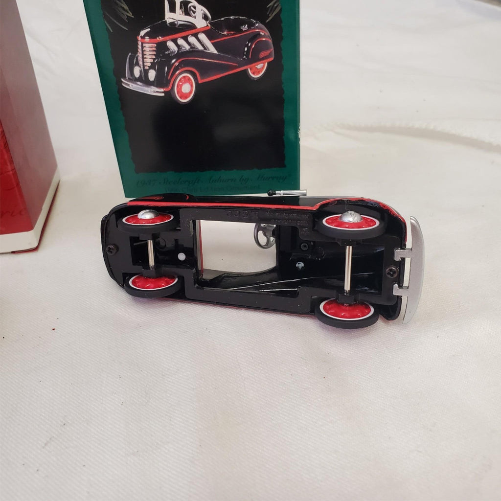 Hallmark Kiddie Car Classics 1938 Garton Lincoln Zephyr & 1937 Steelcraft Auburn
