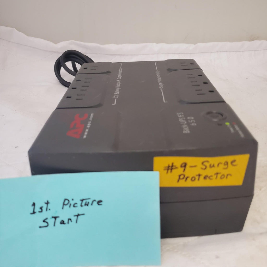 APC Back Up UPS ES 650 120V BE650R Surge Protected #9 (NO BATTERY INCLUDED)