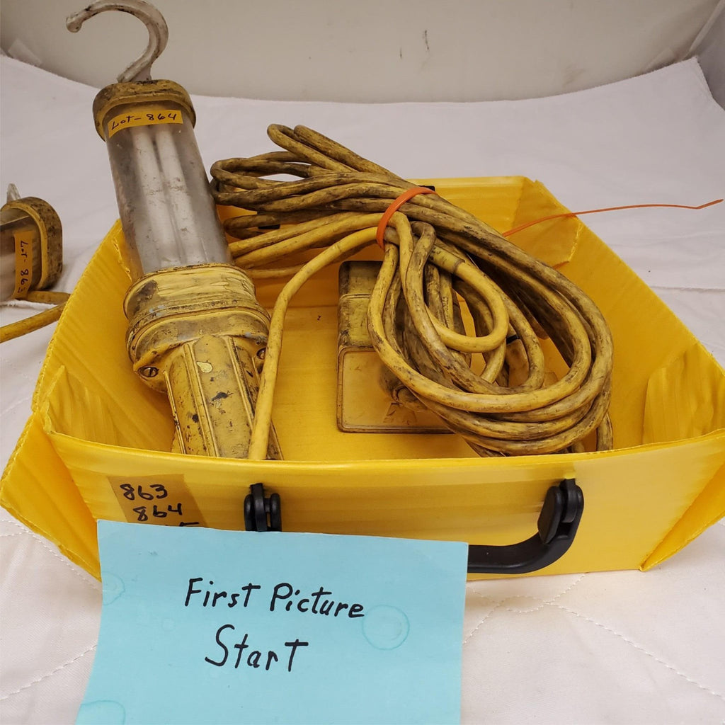 Woodhead Fluorescent Portable Handheld Work Light LOT-864