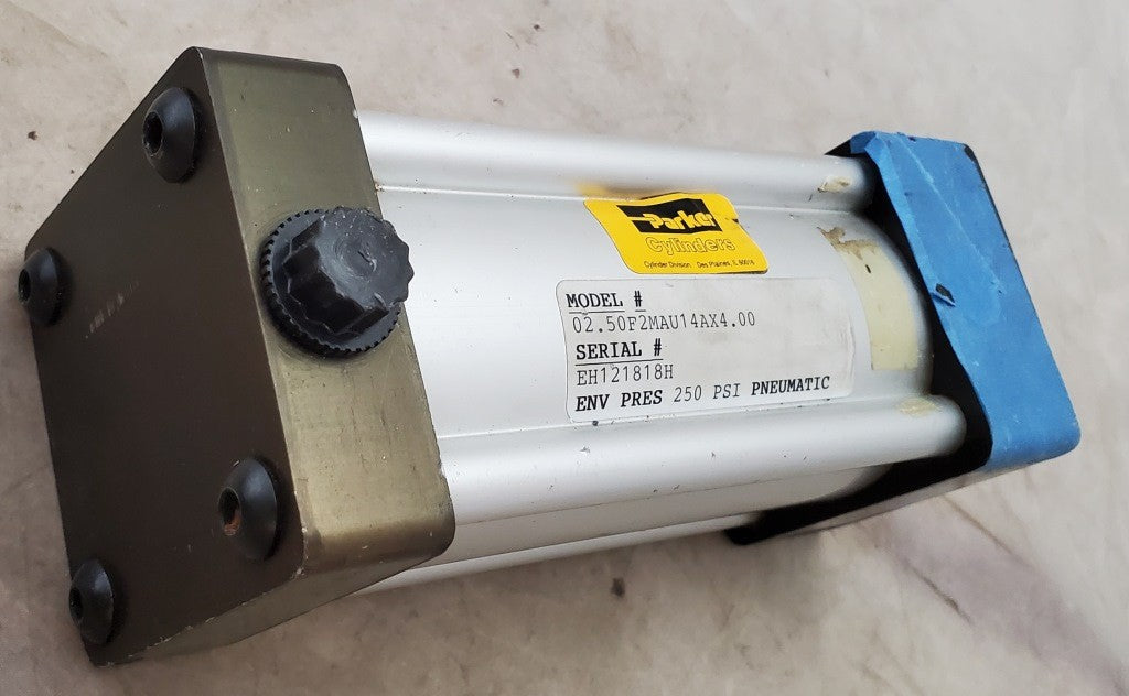 Parker 02.50F2MAU14AX4.00 250 PSi Pneumatic Cylinder
