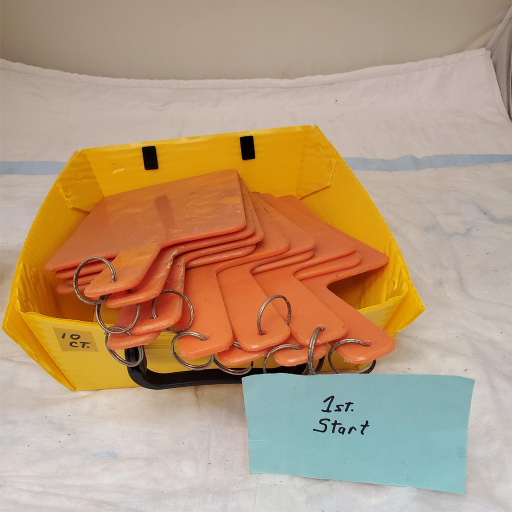 Lot Of 10 AERO Safety Marshalling Paddles 3-82345