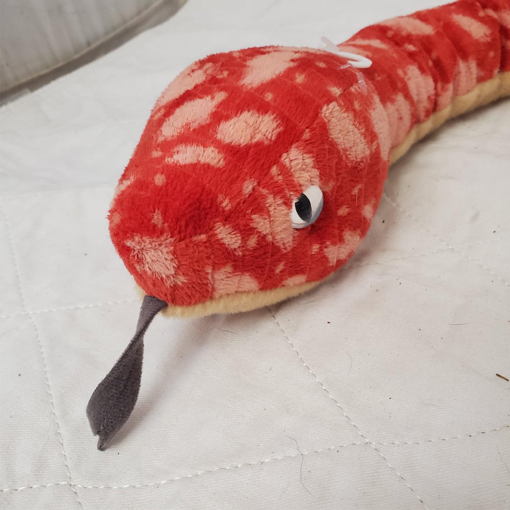 Aurora Playful Red Corn Stuffed Animal Snake