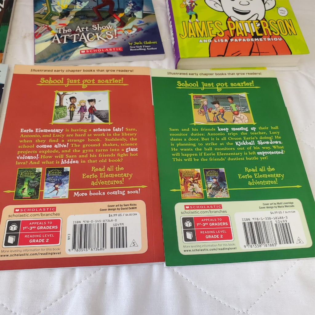 Lot of Assorted Last Kid on Earth & Eerie Elementary Series Books