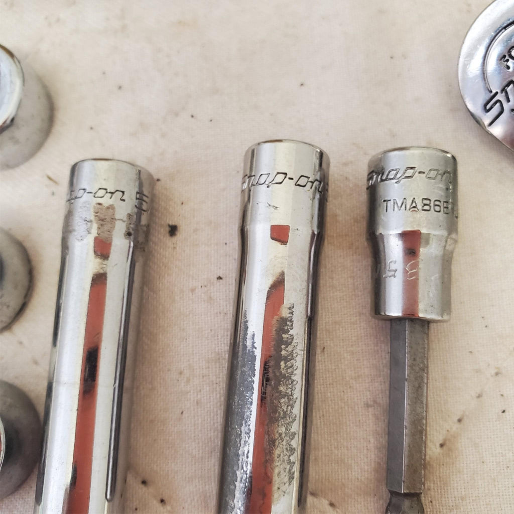 Lot of Snap-On L type Hex, Drive Sockets & other Tool LOT 556