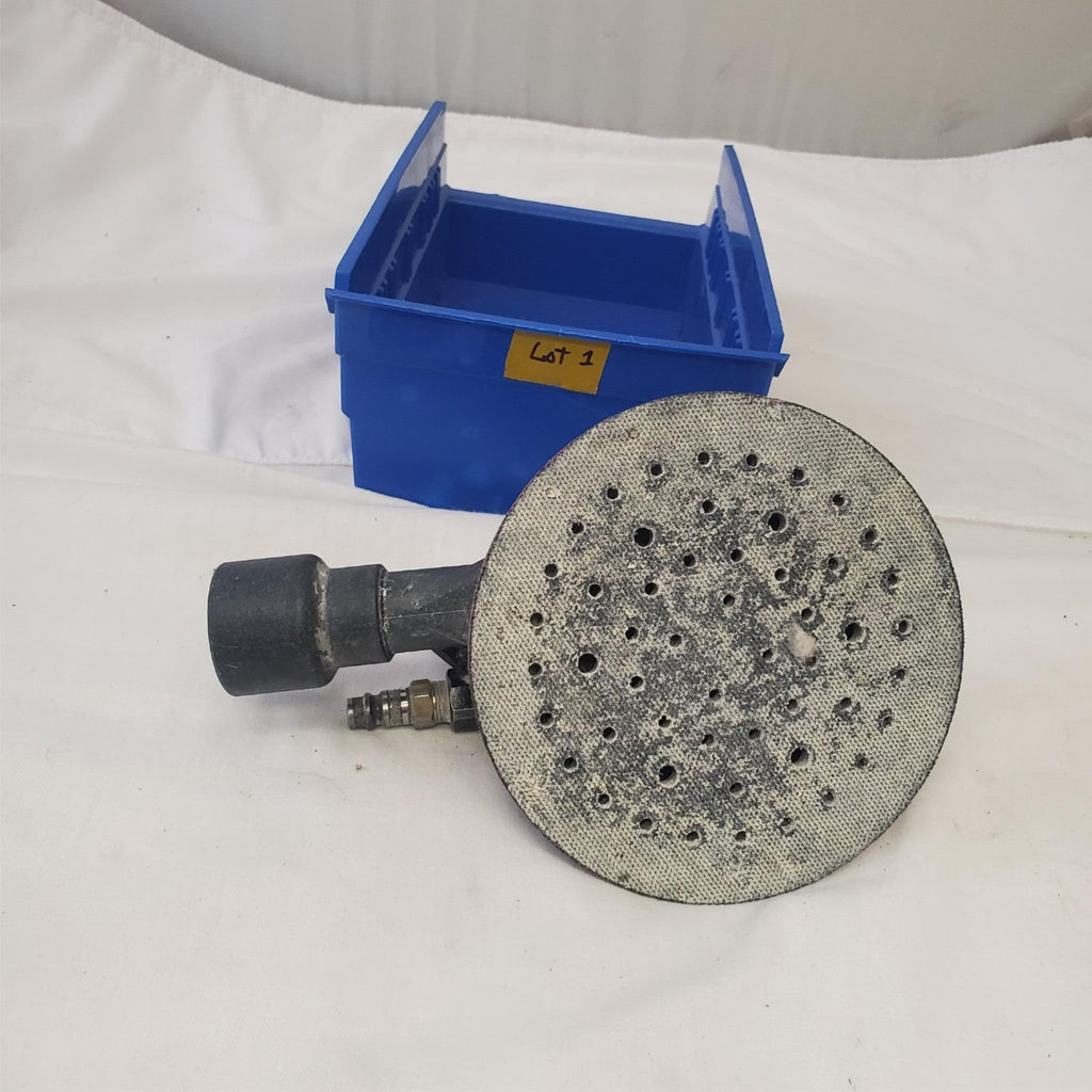 Clayton Pneumatic Jitterbug Random Orbit Air Palm Sander LOT-1