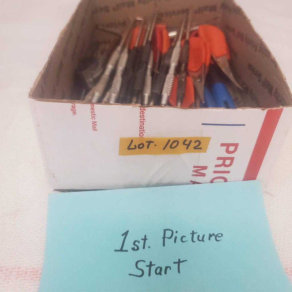 Lot of 44 Assorted Hobby Knives, Aircraft Wire Harness Tools & more LOT-1042