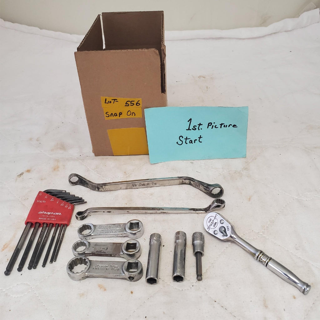 Lot of Snap-On L type Hex, Drive Sockets & other Tool LOT 556