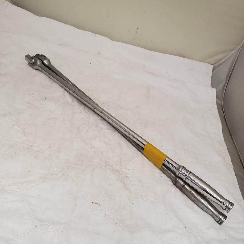 Lot of 2 Long Handle Locking Flex-Head Ratchet LOT-410