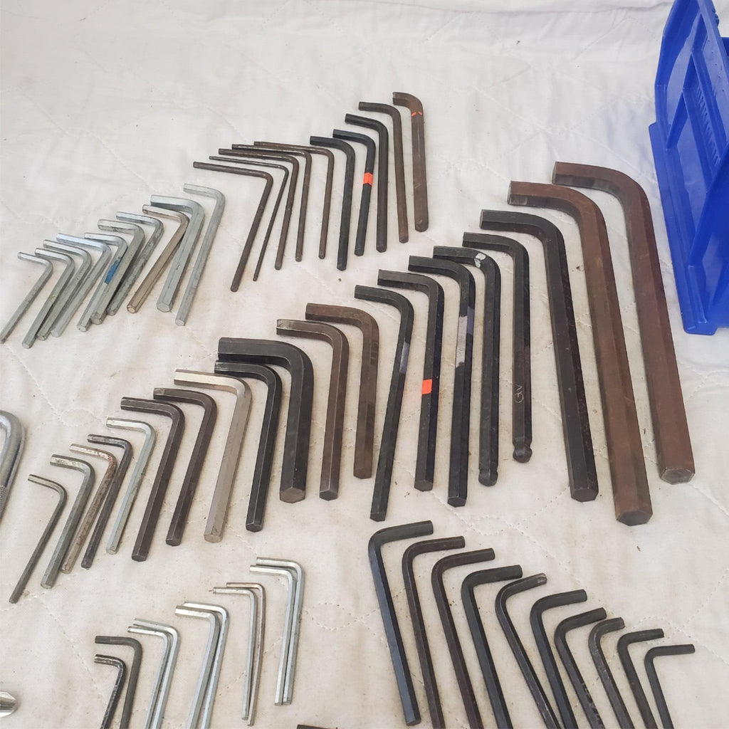Lot of 110 Pieces  Allen/Hex Wrenches All Purpose Mixed Sizes LOT169