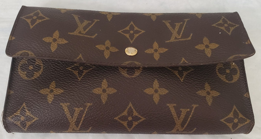Louis Vuitton Folding Brown Monogram Wallet