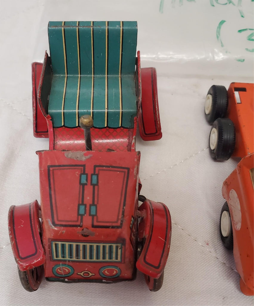 Lot of 3 Vintage Tonka & Others Brand Metal Toy Truck