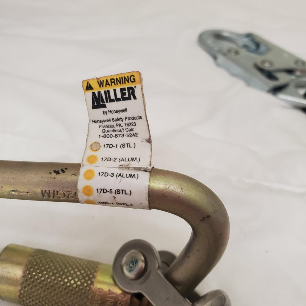 Miller Scorpion PFL-4-Z7 9FT With Steel Twist-Lock Carabiner & Swivel Shackle