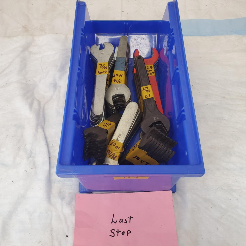 Lot of Combination Wrenches & Key Set in Different Sizes Lot 114