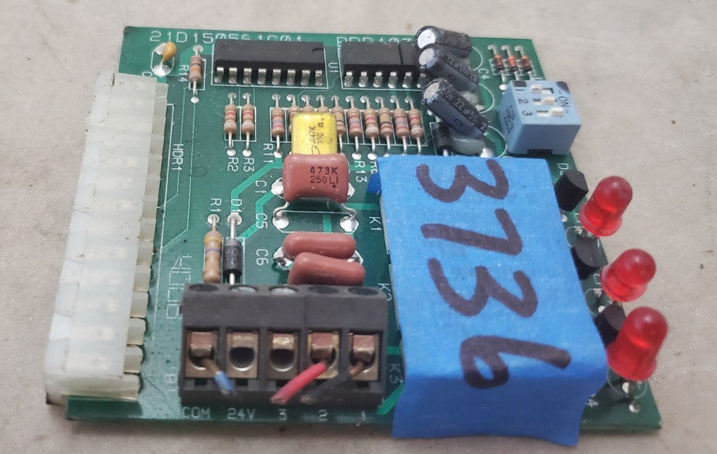 Vintage Used! Trane Zettler Zone/Bypass Control Card Zzcardal010 21D150561G01