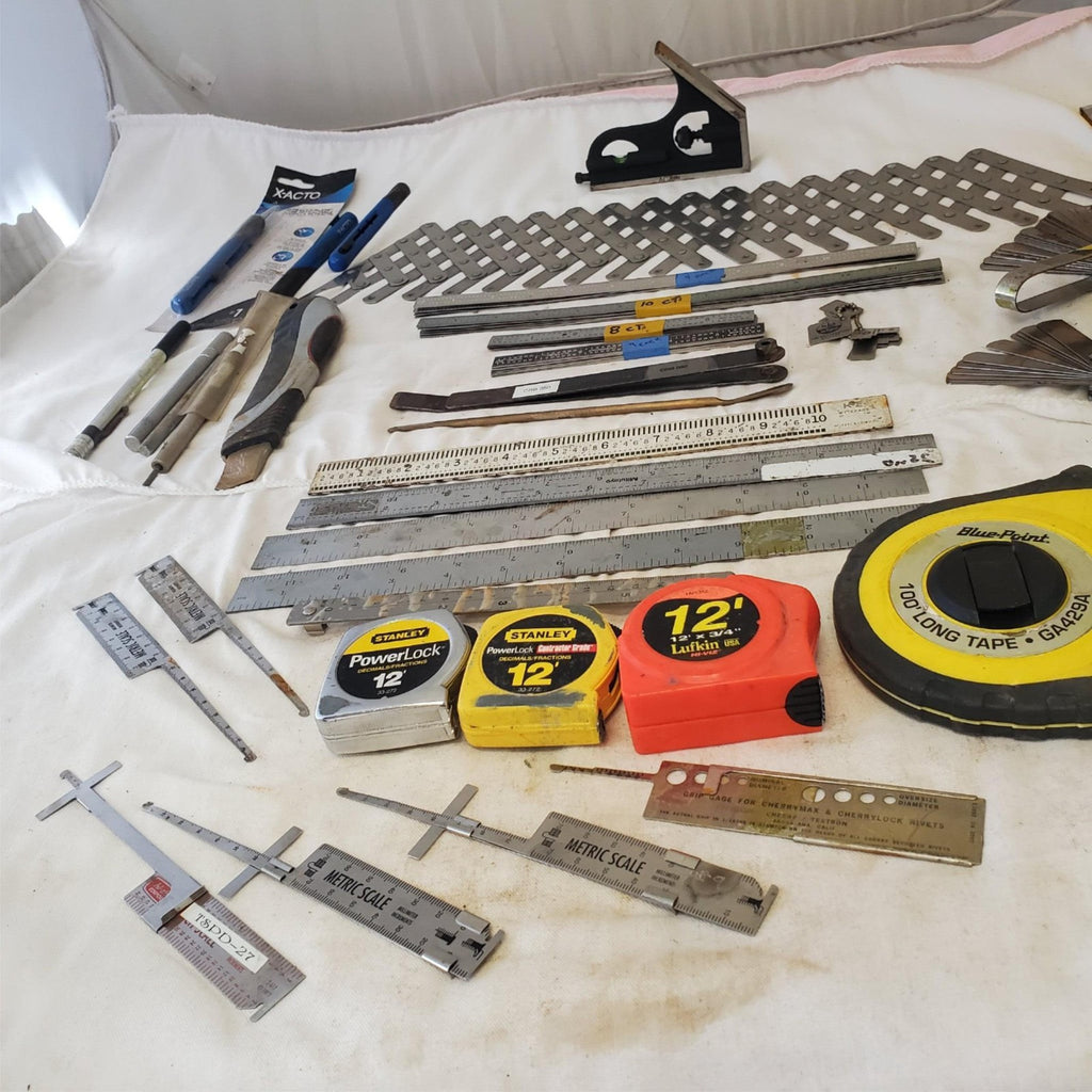 Lot of Assorted Various Measuring Tools & other Tools LOT 228