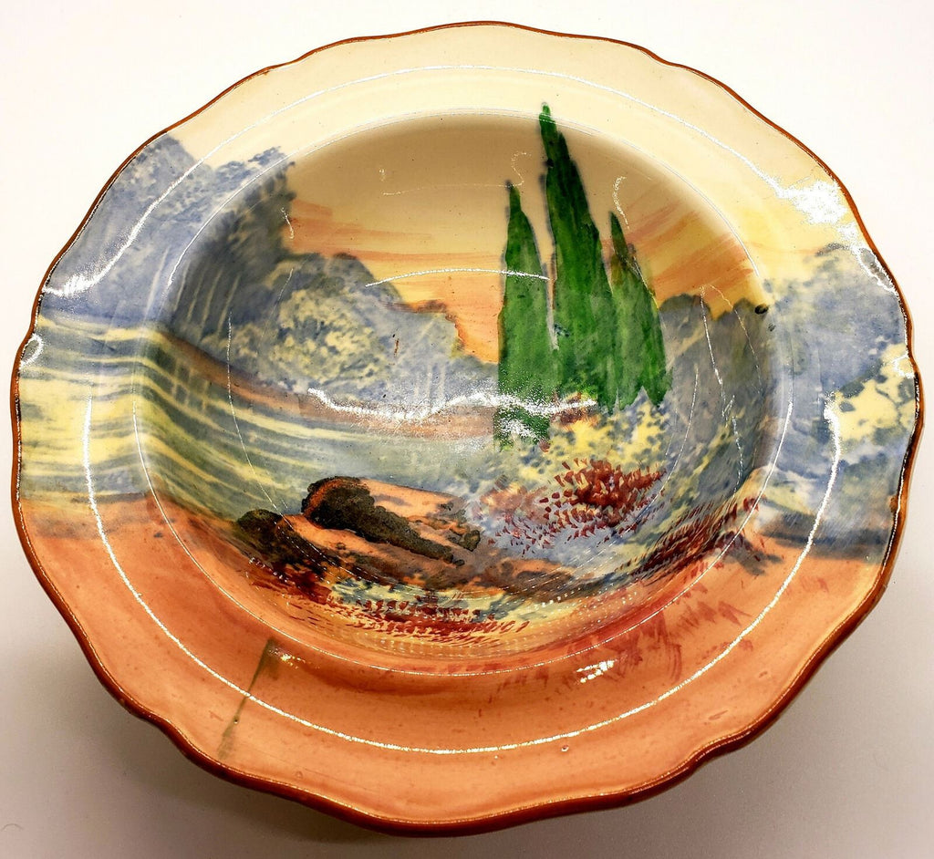 Vintage Royal Doulton Woodley Dale Round Serving Cereal Large Bowl Dish