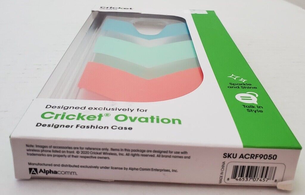Cricket Wireless Cricket Ovation Smartphone Designer Fashion Case
