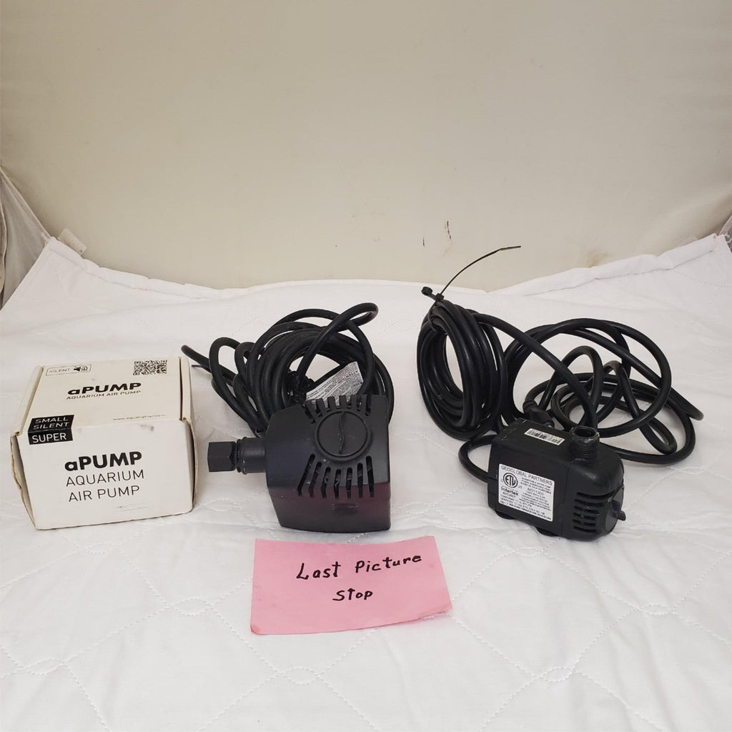 Collar aPUMP Air Compressor with GeoGlobal MD11300 Submersible Water Pump