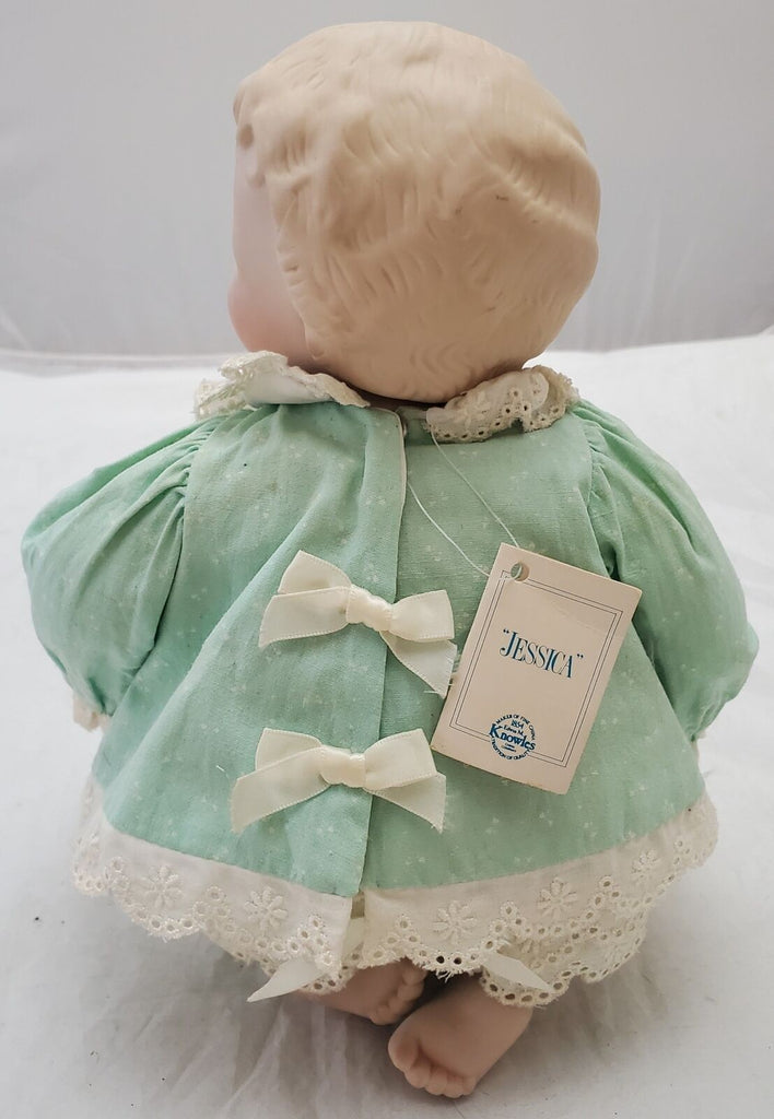 Edwin M Knowles Picture Perfect Babies Jessica Porcelain Doll by Yolanda Bello