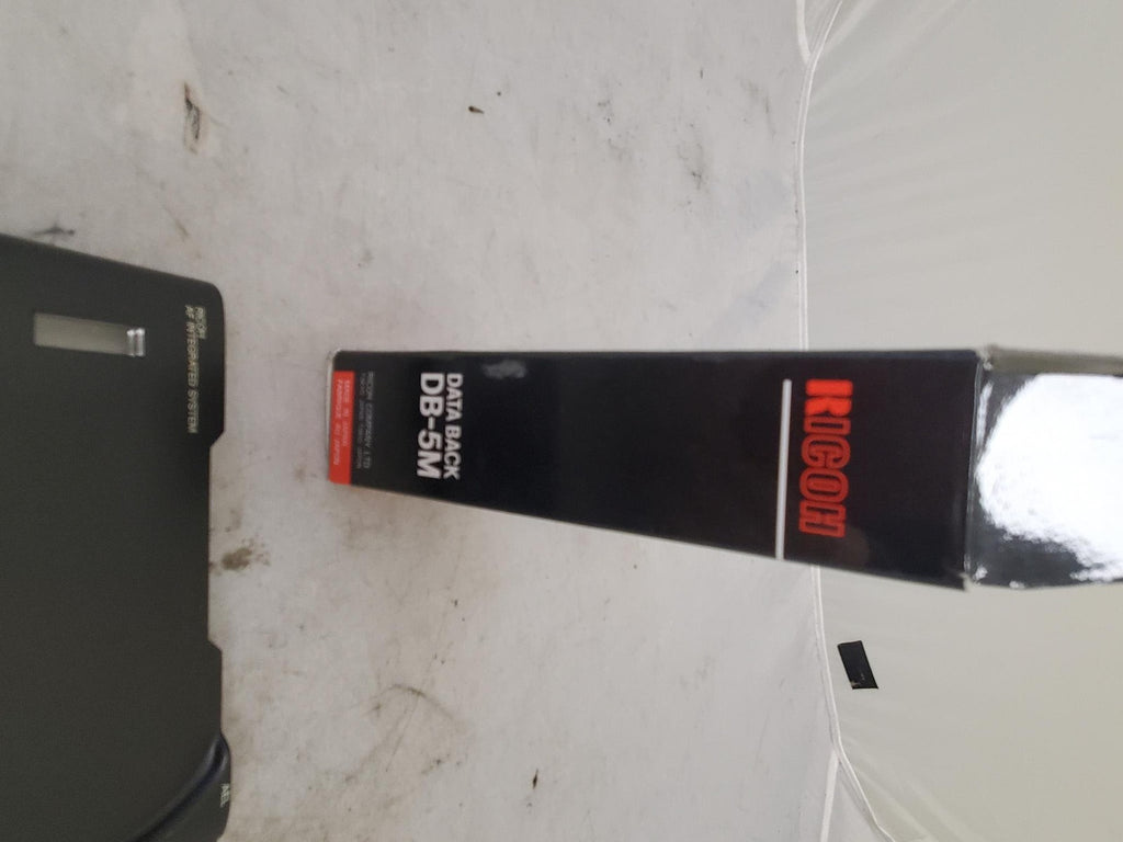 Ricoh Data Back DB-5M for Mirai Camera (NOS) AF Integrated System OWNERS MANUAL