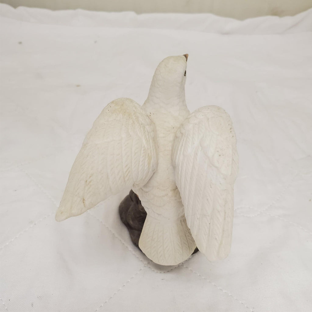 White Dove Ceramic Porcelain Figurine #2
