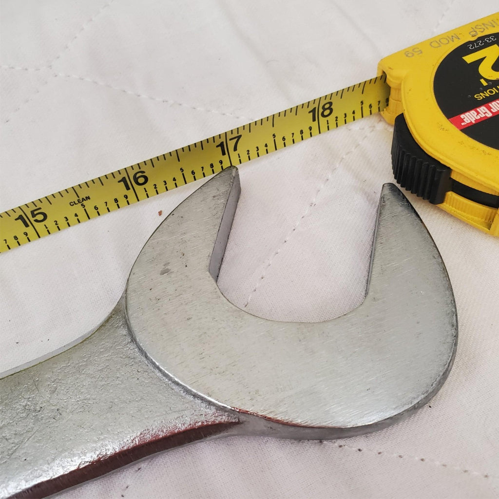 Pittsburgh 1-3/8" 18.5Inch Long Angled Head Open End Wrench AB-12