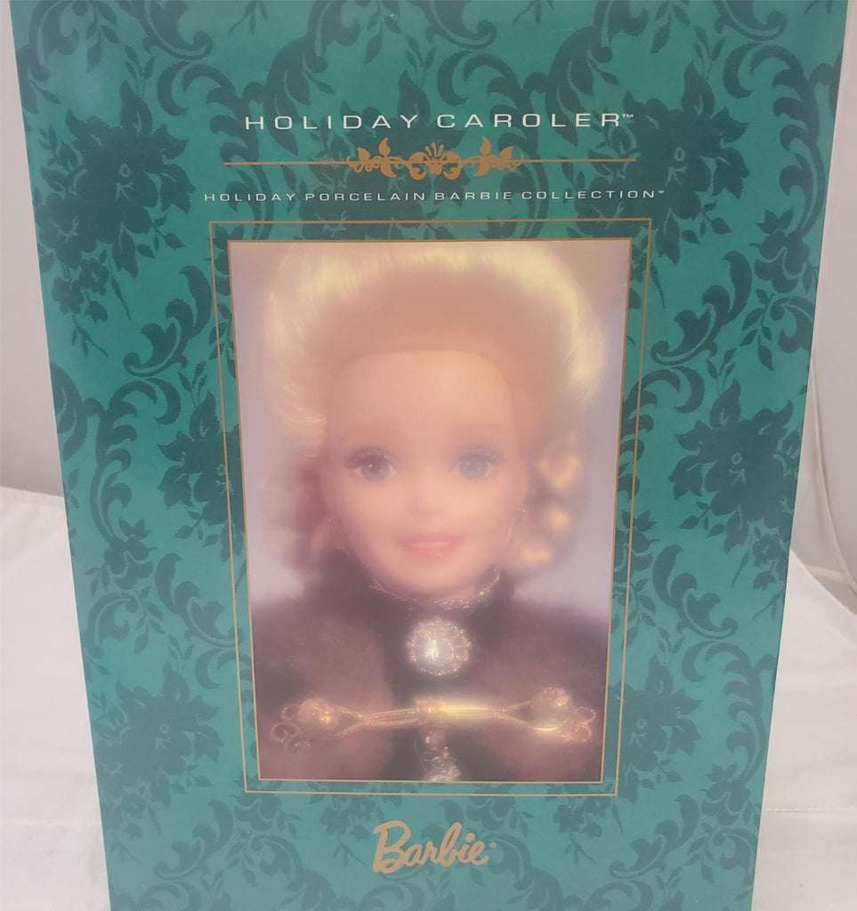 Barbie 1996 - Holiday Caroler Doll - Porcelain Barbie Collection
