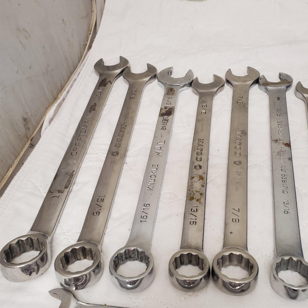 Lot of 49 Assorted Gearwrench Head Spanner, Ratcheting Wrench Set LOT-405