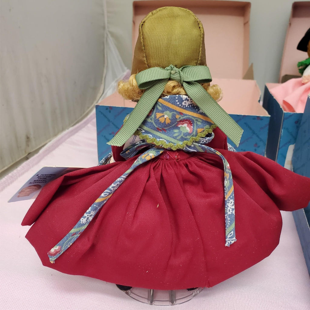 Set Of 5 Madame Alexander Friends From Foreign Lands Collection Dolls with Box