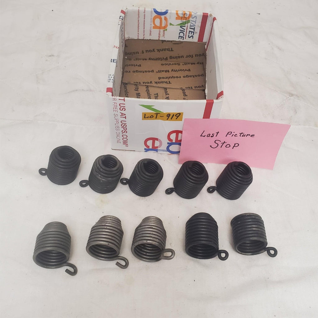 Lot of 10 Beehive Spring Retainers LOT-919