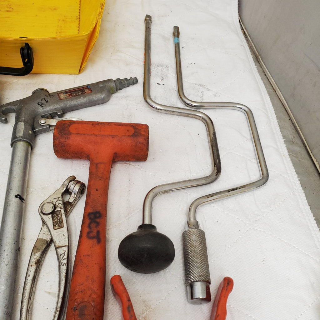 Lot of Stanley Matco Hammer Mallets Tools Set