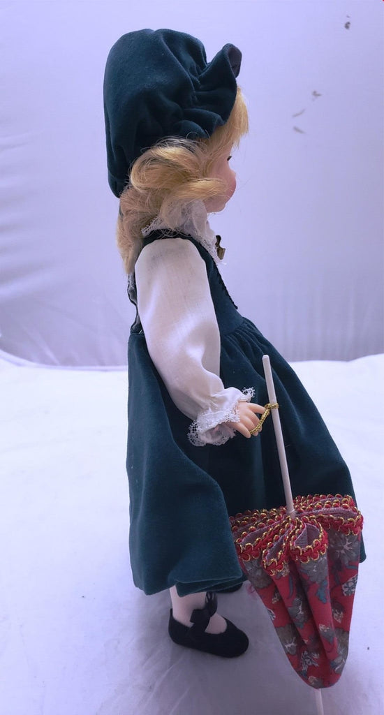Original Madame Alexander Bellows Anne Doll #1568 with Japanese Parasol 14 inch