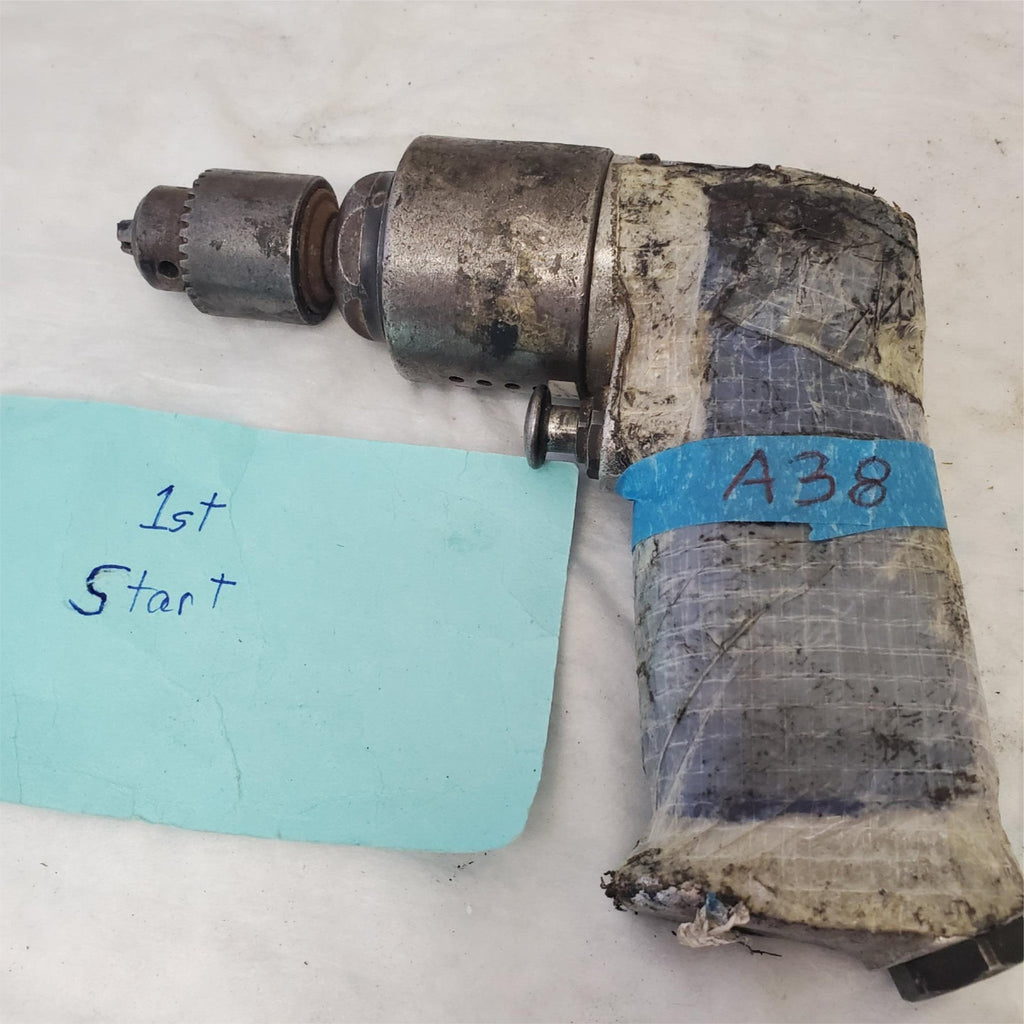 Rockwell 31D-101D Pneumatic  Pistol Grip Air Drill 5000 RPM Air Tool A-38