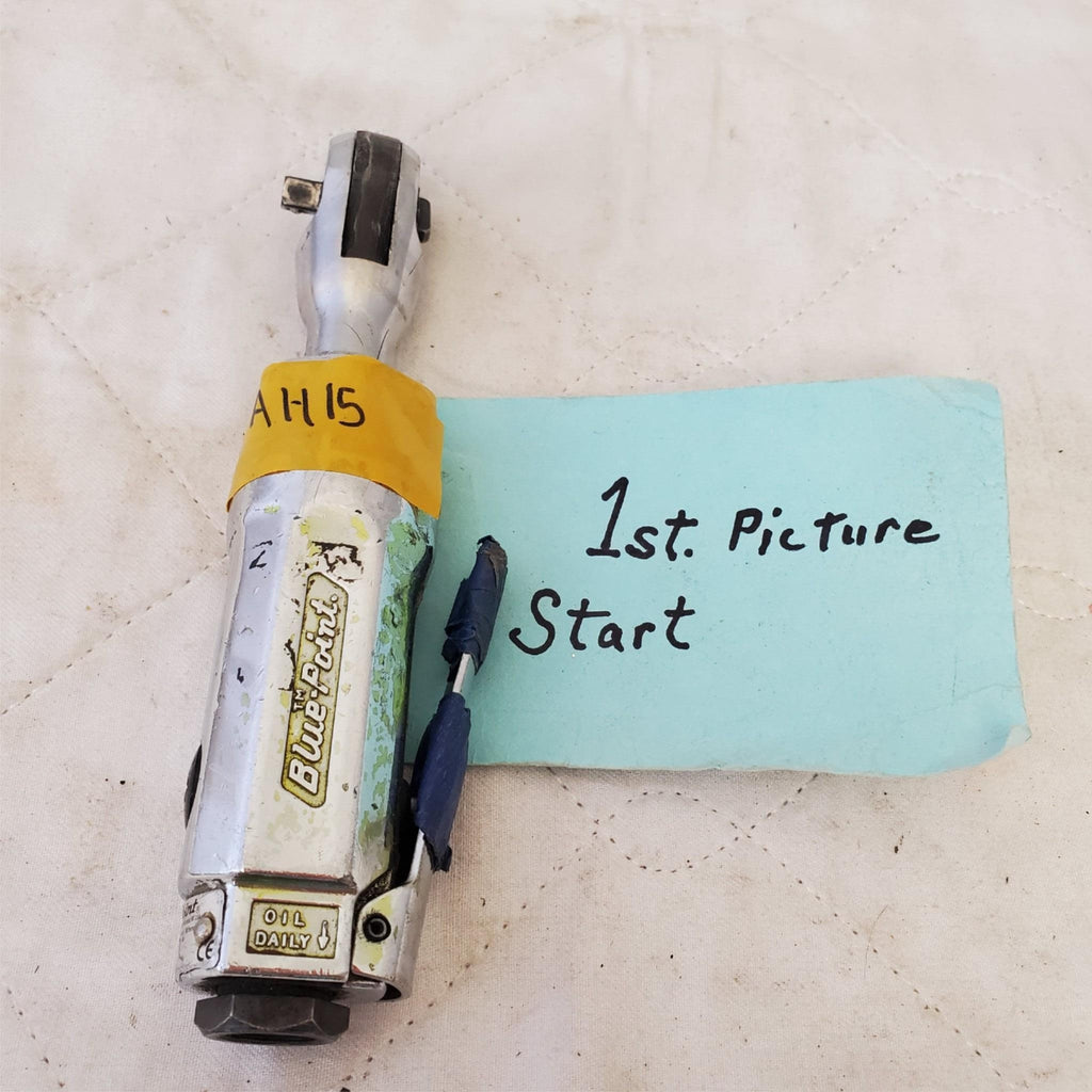 Blue Point AT200D 1/4" Heavy Duty Pneumatic Air Ratchet Wrench AH-15