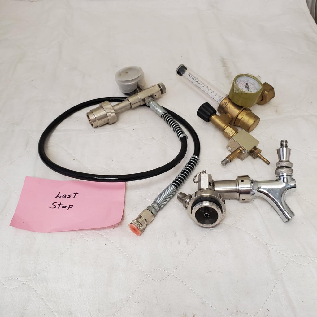 Argon Flowmeters Regulator with Gas Hose & Valves Regulators