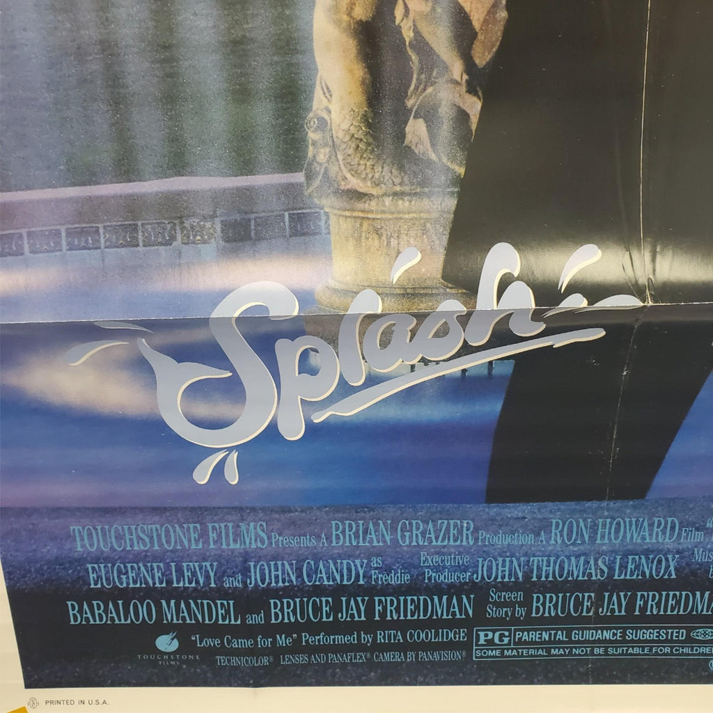 Splash 1994 Movie Poster Tom Hanks Daryl Hannah 